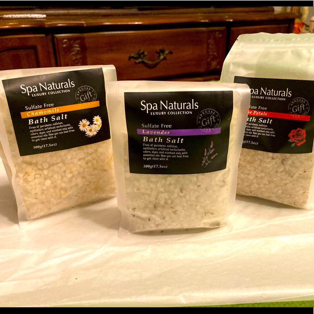 Spa naturals luxury collection bath salts